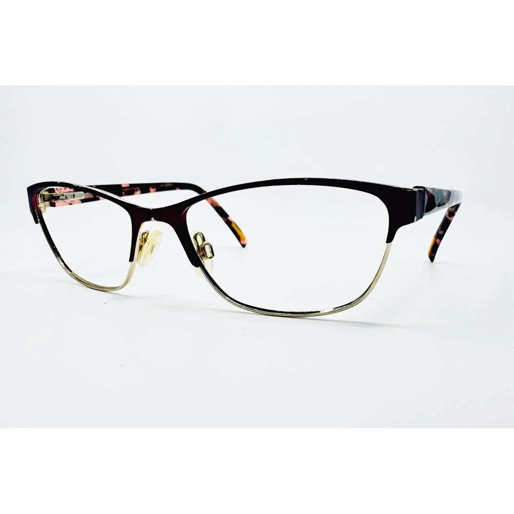 CoverGirl Eyeglasses Womens Burgundy Tortoise Cat Eye CG0537 54-16-140